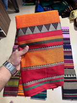 Narayanpeta kanchi style temple boarder saree