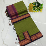 Kalyani pattu cotton checks saree