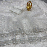 Party wear designer beads work net saree