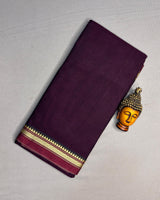 Narayanpeta Mercerised Cotton temple boarder