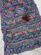 Premium Laya celeb inspired ajrak saree