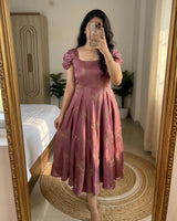 Rangoli georgette maxi gowns