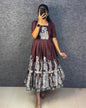 Kota fabric kalamkari frocks