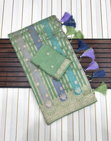 Soft kaddi georgette rangkat design sarees