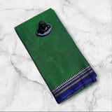 Narayanpeta Nizam boarder mercerised cotton saree