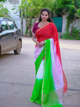 Independence day special tiranga saree