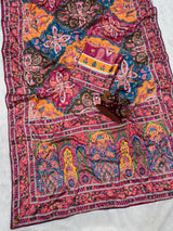 Premium Laya celeb inspired ajrak saree