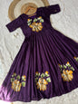 Original Brush Paint HandWork Gown