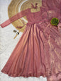 Space silk umbrella dress set