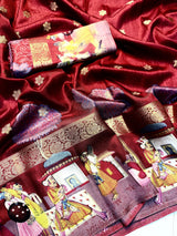 Soft premium dola silk saree
