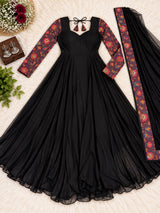 Keerthi suresh inspired anarkali dress