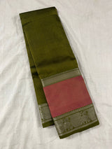 Nara brahmani inspired Mangalagiri pattu saree