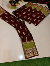 Soft Kanchi pattu saree
