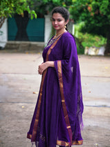 Kolam design anarkali 2pc set