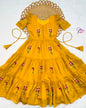 Cotton fully stitched maxi gown for women