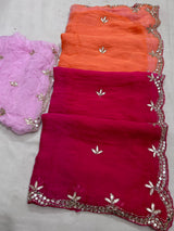 Najbern chiffon handwork saree