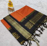 Kalyani pattu cotton checks saree