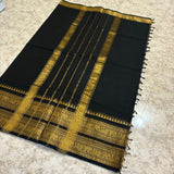 Chettinadu Pure Cotton kanchi zari Saree