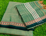 Narayanpeta Handloom Rudraksha boarder Dress material