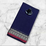 Narayanpeta mercerised cotton saree Rudraksha Sindoor boarder