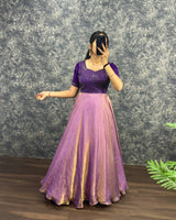 Spark space silk party wear fully stitched dress