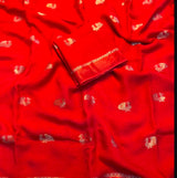 Viscose jute saree