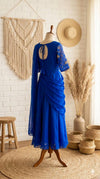 Anarkali pre stitched indo western outfit