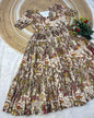 Muslin cotton kalamkari frocks
