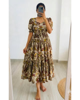 Muslin cotton kalamkari frocks