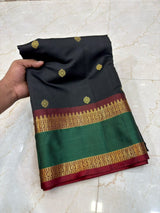 Banarasi mashroom soft silk pattu saree