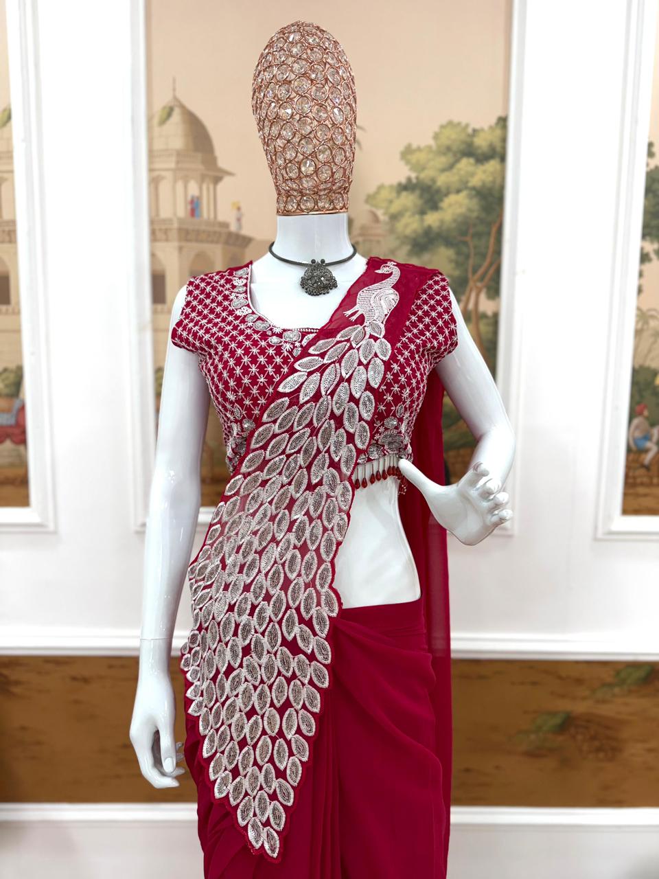 Designer Ready to wear saree