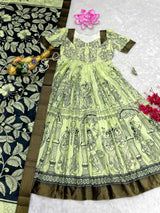 Kalamkari Anarkali