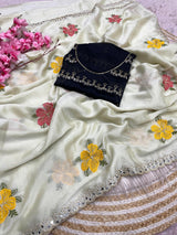 Soft rangoli silk saree