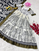 Kalamkari Anarkali