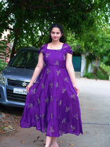 Rangoli georgette maxi gowns