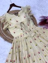 Pure cotton maxi dress