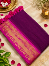 Mul cotton 120 courier zari boarder saree