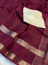 Royal mysore silk gap boarder saree