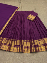 Chettinad style half sarees