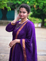 Kolam design anarkali 2pc set