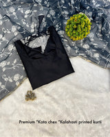 Kota fabric kurti 2pc set