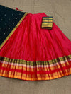 Keerthi suresh paradise inspired semi stitched half saree
