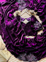 Exclusive space silk party wear saree