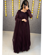 Beautiful Georgette Gown with Duppatta
