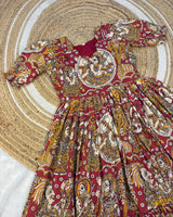 Muslin cotton kalamkari frocks