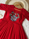 Original Brush Paint HandWork Gown