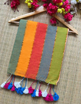 Mul Cotton 120 count Rainbow saree