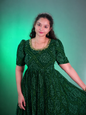 Bandini printed customised boutique long frocks with maggam work