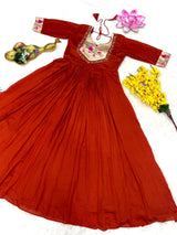 Paithani Gown for women
