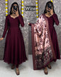 Vichitra silk kalamkari dupatta set